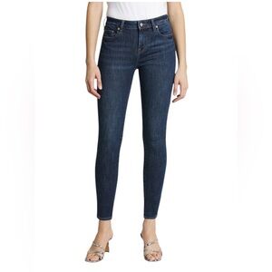 NWT Pistola‎ Women’s Audrey Mid Rise Skinny Jeans with Stretch Dark Wash